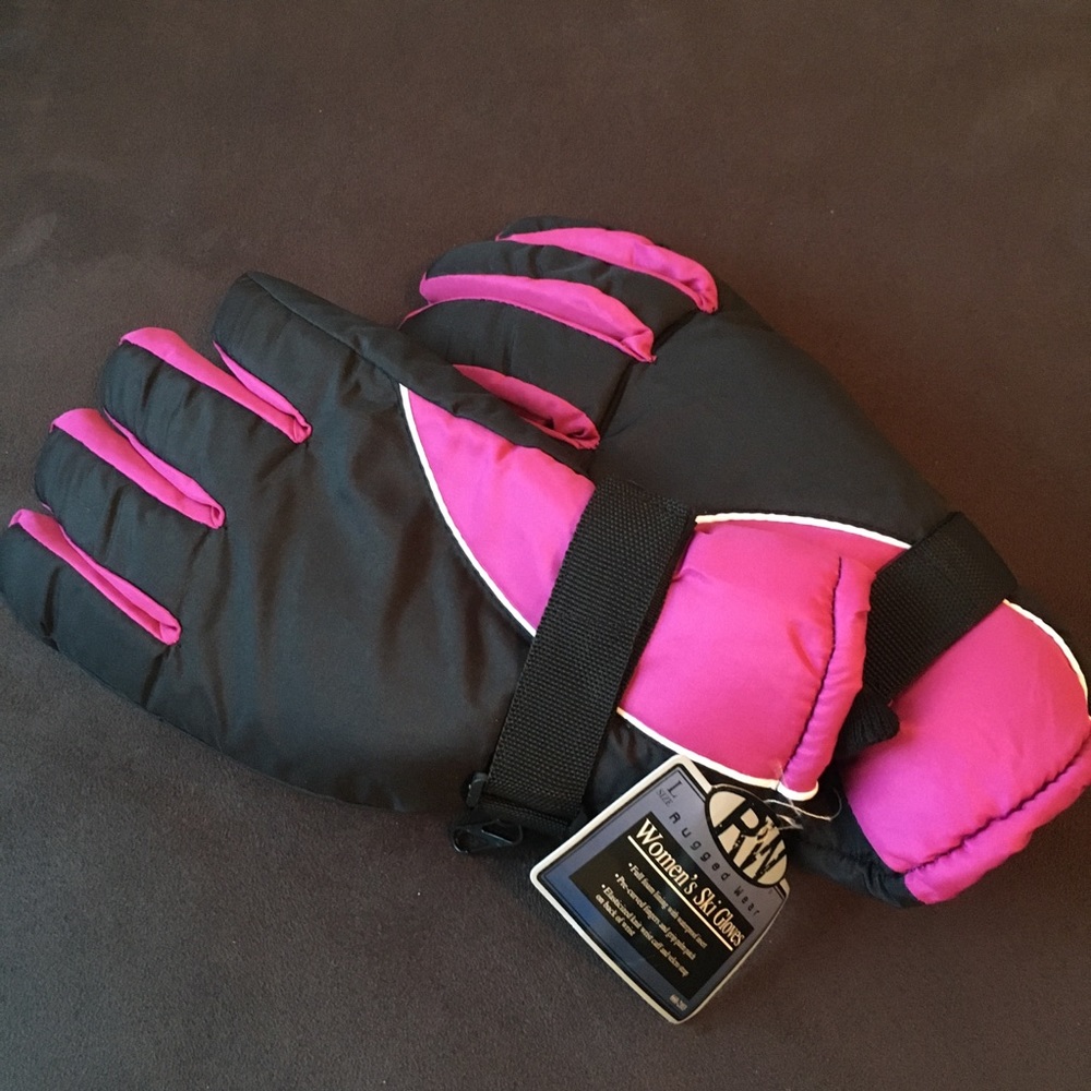 RW Rugged Wear Women's Ski Gloves NWT